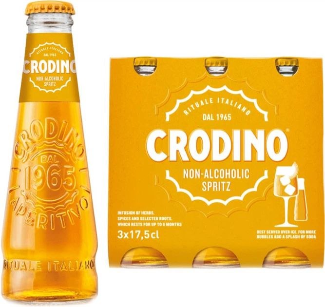 Напій б/а Crodino Spritz 0% 3 х 0.175 л